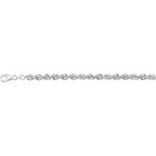 koord massief 5 mm zilver wit