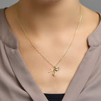 Anhänger Glaube, Hoffnung und Liebe 14K Gelbgold