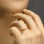 Beisteckring 14K Roségold