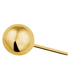 9k Ohrstecker Kugel 9K Gelb
