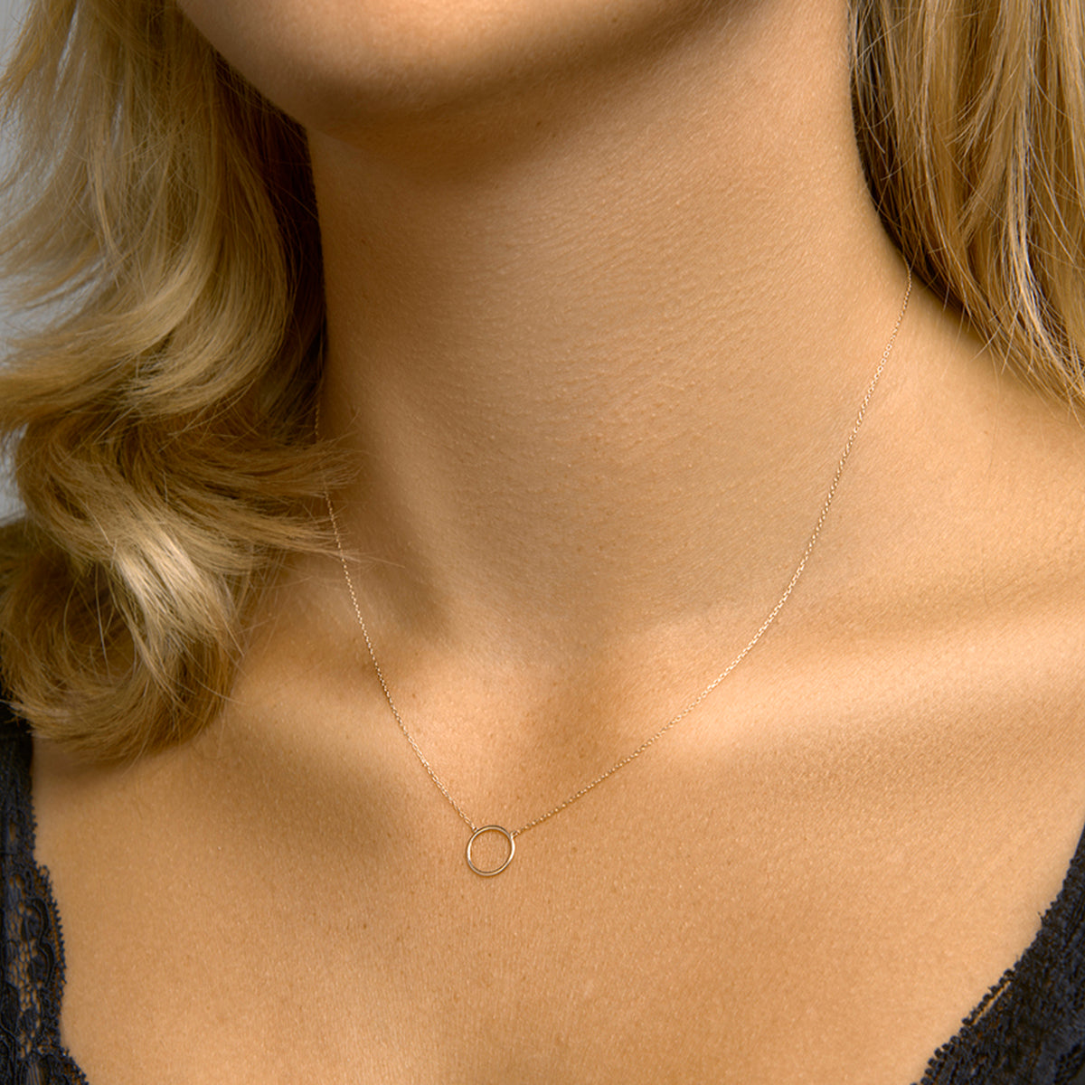 Collier Rund 40 - 42 - 44 cm 14K Roségold