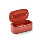Sieradenbox soft peach velvet 125 x 65 x 50 mm toebehoren