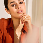 ring parel 14K geelgoud