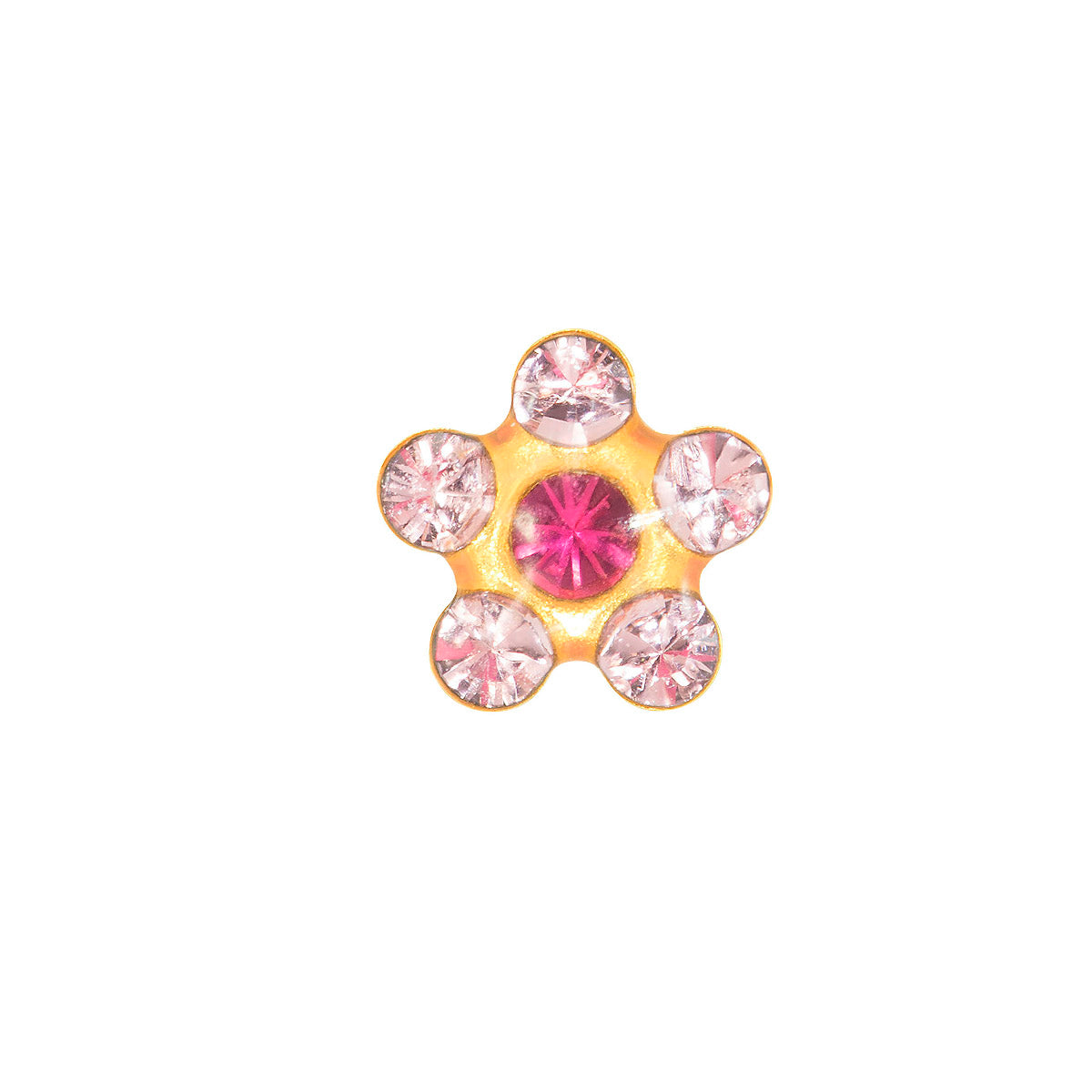 inverness schietknopjes roze kristal 5,5 mm inverness systeem