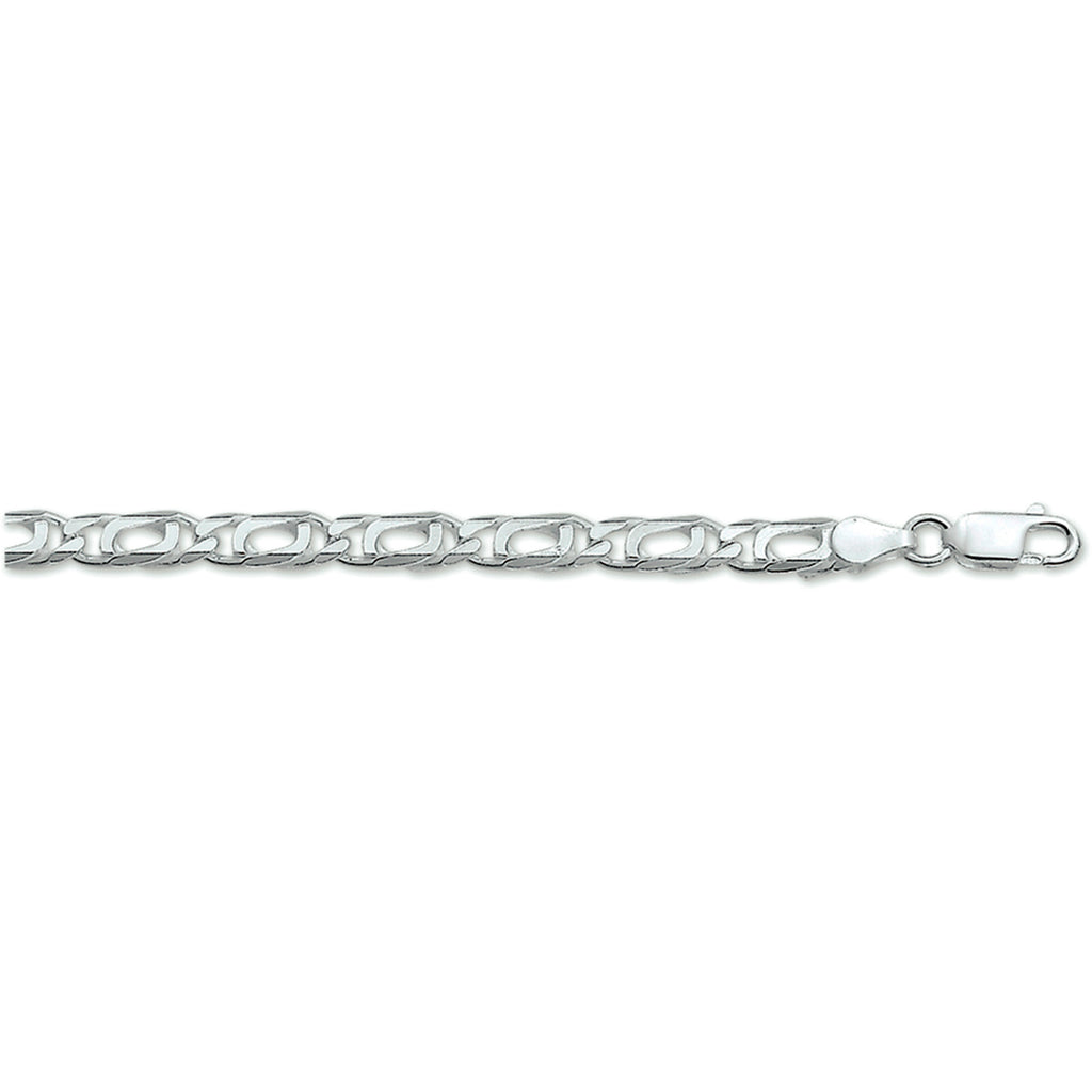 Falkenauge 5,0 mm silberweiß