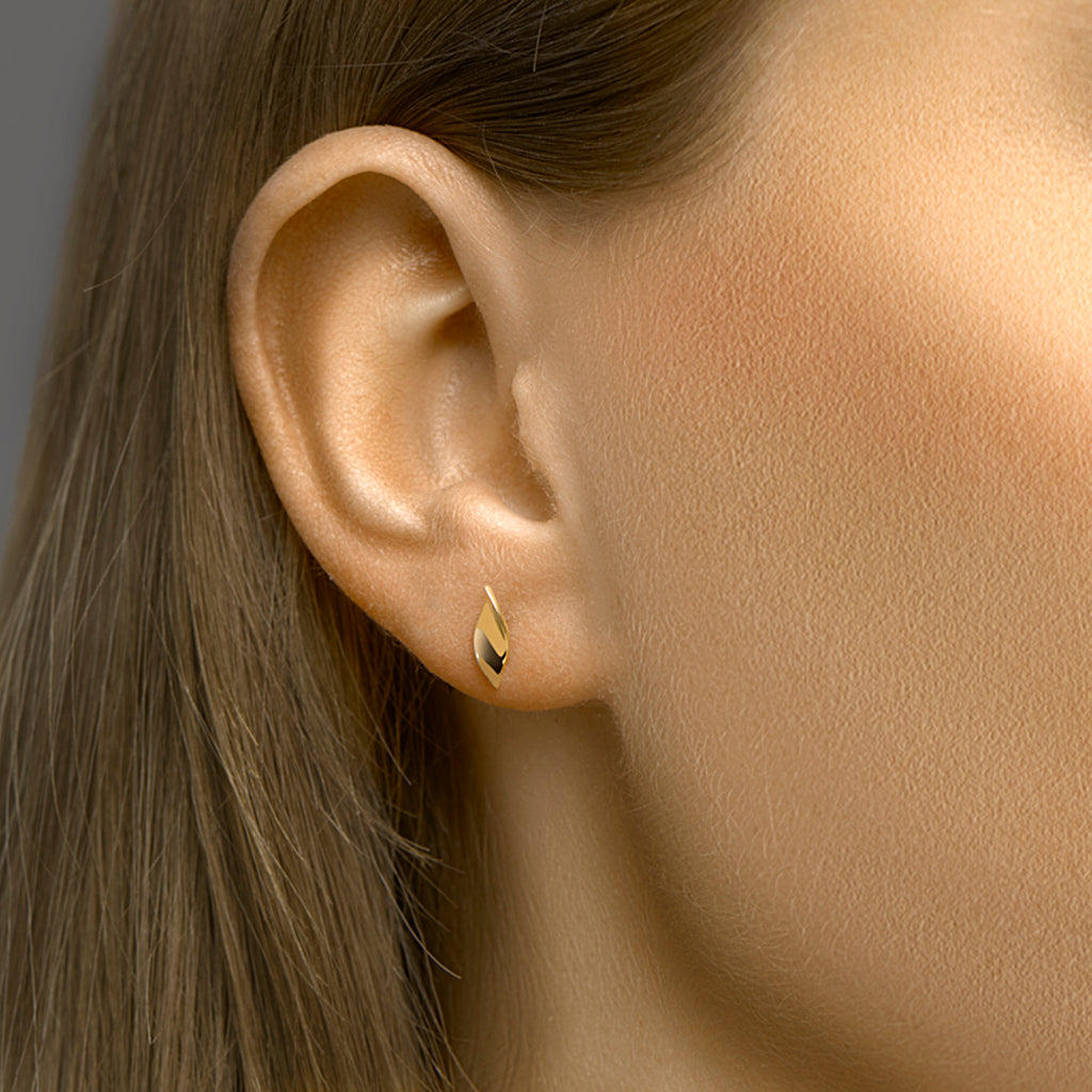 oorknoppen 14K geelgoud