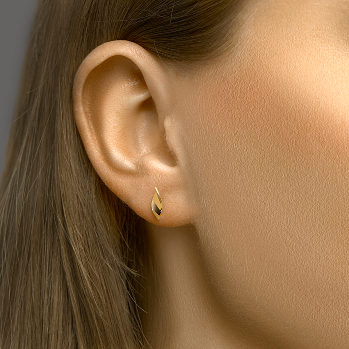 oorknoppen 14K geelgoud