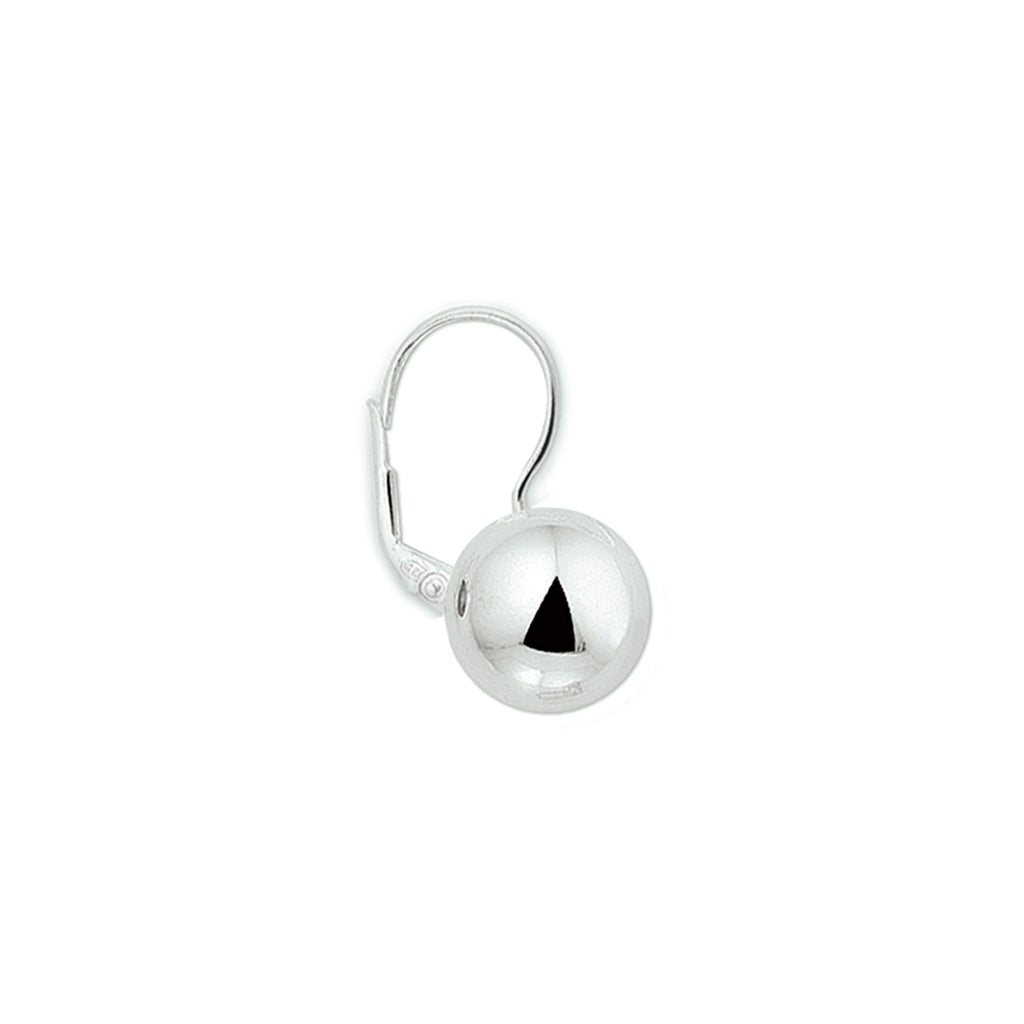 oorhangers bol brisur haak zilver gerhodineerd