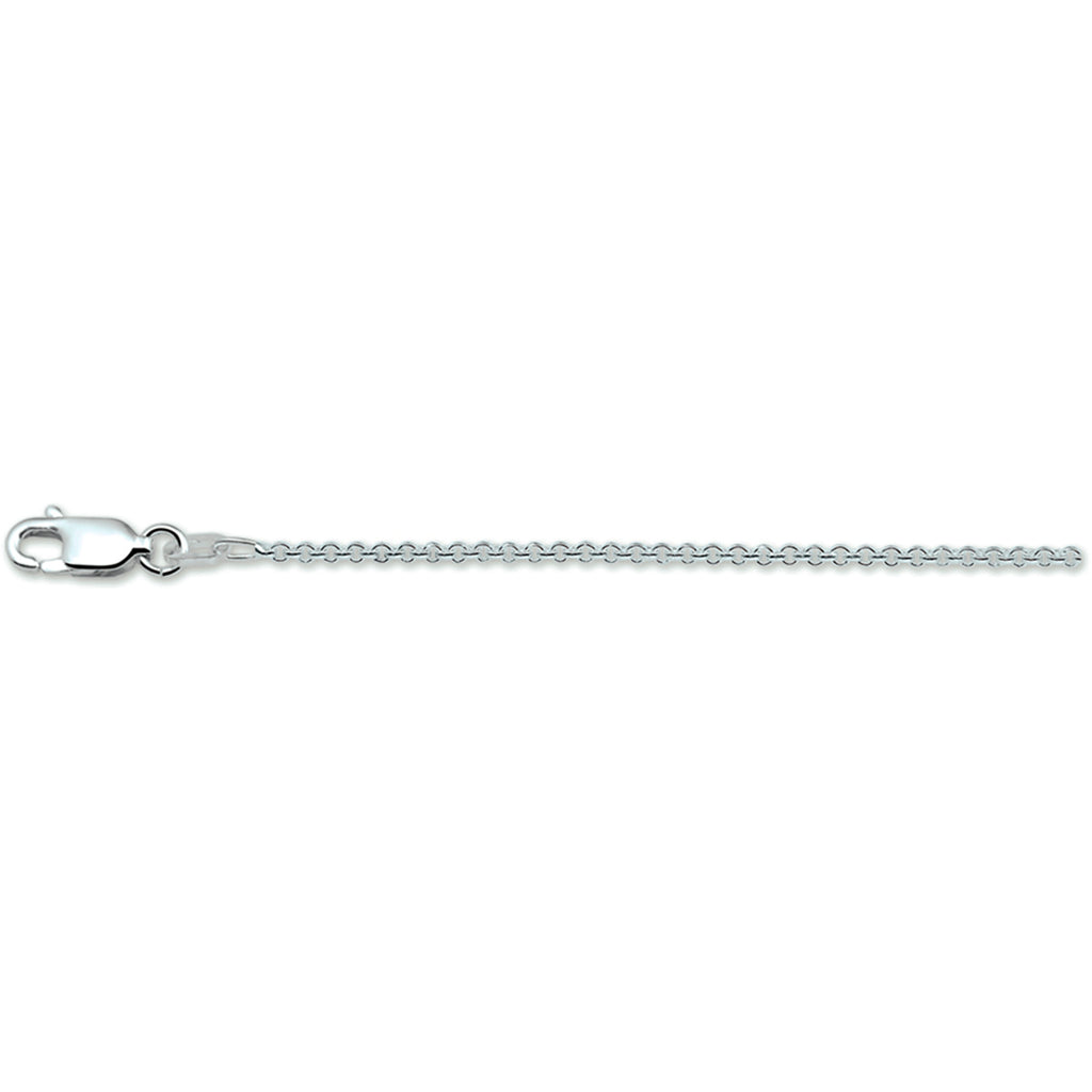 Anker ca. 1,3 mm Silber weiß
