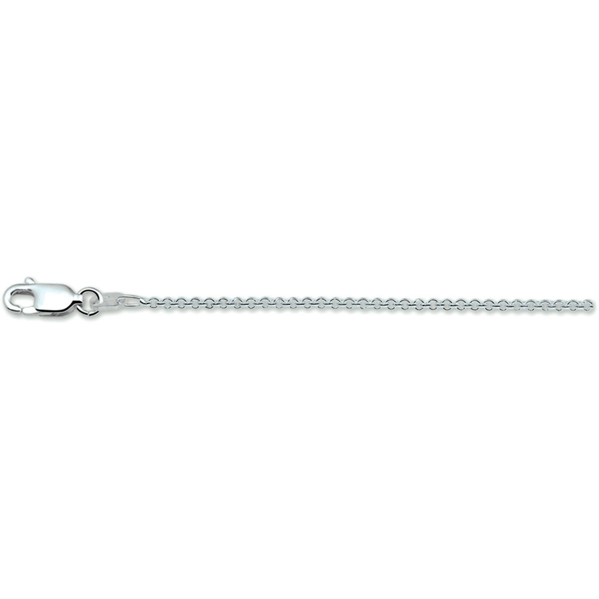 Anker ca. 1,3 mm Silber weiß