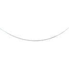 Omega rund ca. 1,0 mm silberweiß