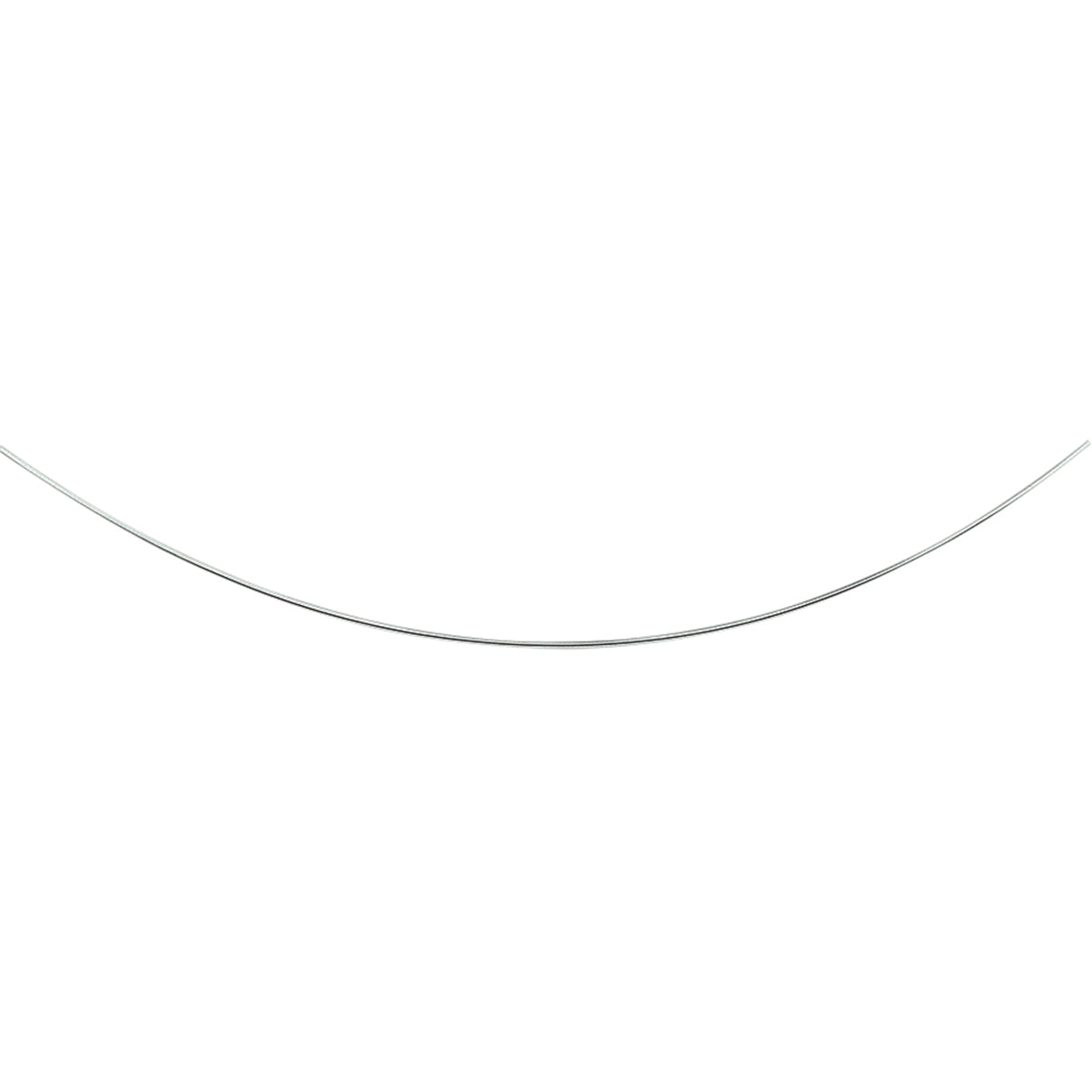 Omega rund ca. 1,0 mm silberweiß