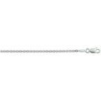 Anker diamantiert 1,6 mm Sterling Silber