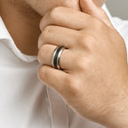 ring carbon poli/mat edelstaal