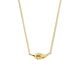 9k collier veer 40 - 42 - 44 cm 9K geel