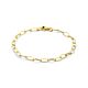 9 Karat Armband 4,0 mm 18,5 cm 9K Gelb
