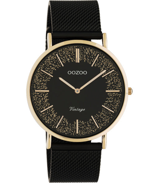 OOZOO Vintage rosé/zwart 40 mm C20185