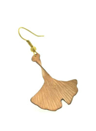 Ginkgoblad oorhangers