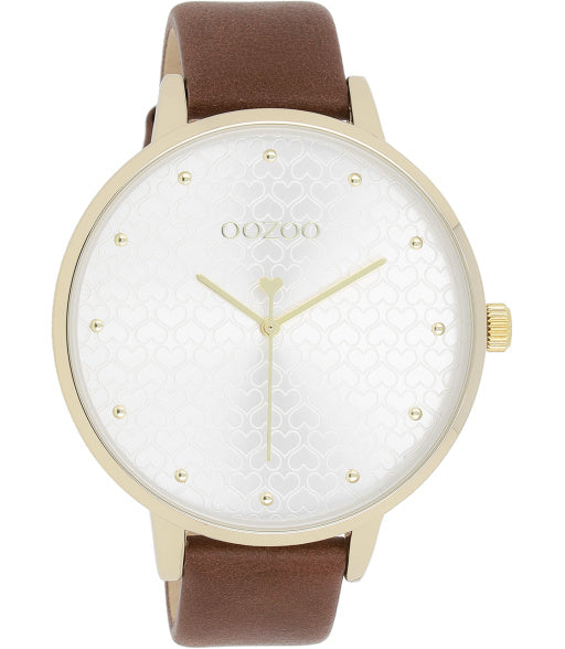 OOZOO Timepiece hartjes 48 mm C11038