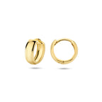 Klappcreolen 12 mm 14K Gelbgold