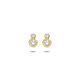 Ohrstecker Zirkonia 14K Gelbgold