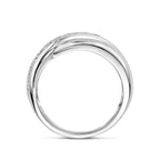 ring zirkonia zilver gerhodineerd
