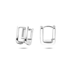 klapoorringen 11 mm zilver gerhodineerd