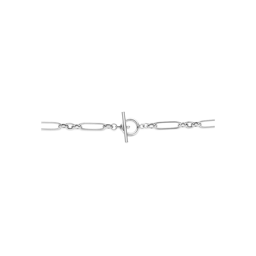 collier kapittelslot 5,8 mm 42 cm zilver gerhodineerd