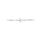 collier kapittelslot 5,8 mm 42 cm zilver gerhodineerd