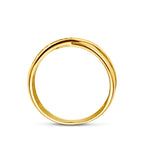 ring zirkonia 14K geelgoud