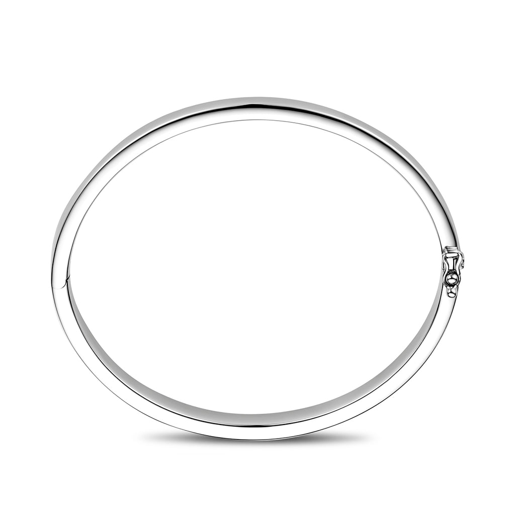 Armreifscharnier 6 mm Flachrohr silberweiß