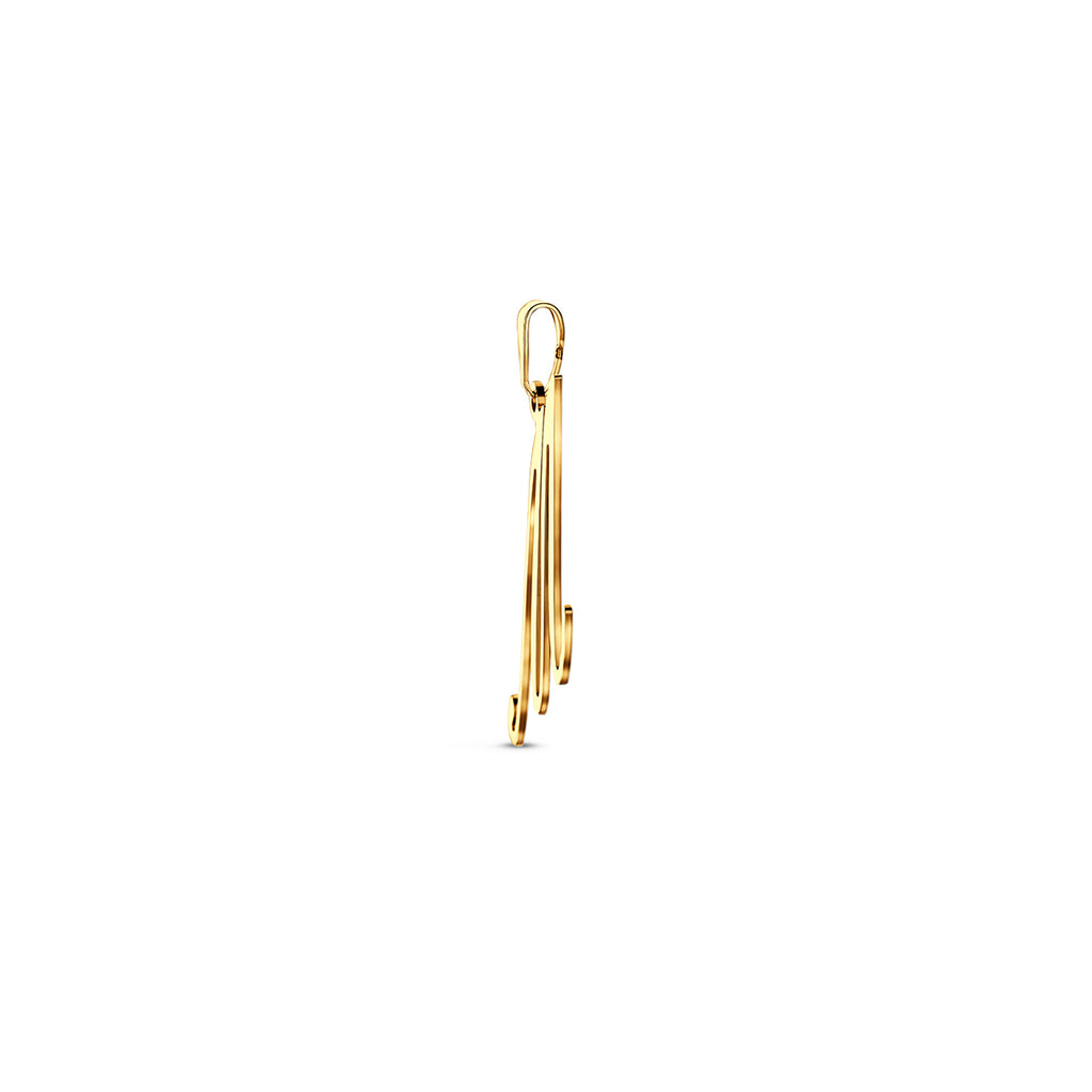 Anhänger Buchstabe 14K Gelbgold