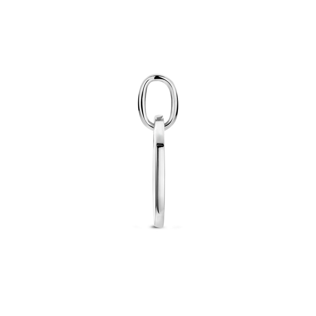 graveerhanger hartje 14,5 mm zilver gerhodineerd