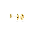 Ohrstecker 8 mm 14K Gelbgold
