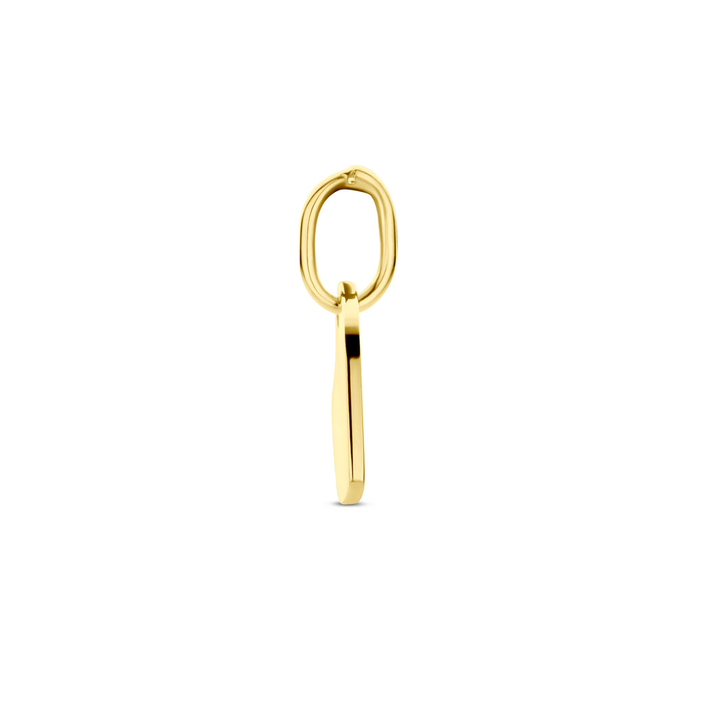 Gravuranhänger Herz 14K Gelbgold