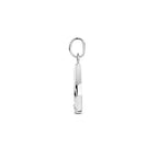 Anhänger Zirkonia 19 mm Silber rhodiniert