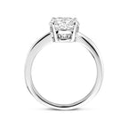 Ring Zirkonia Silber rhodiniert
