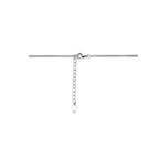 Halskette Perlen 1,5 mm 41 + 4 cm Silber rhodiniert