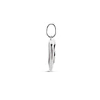 hanger hart en infinity zilver gerhodineerd