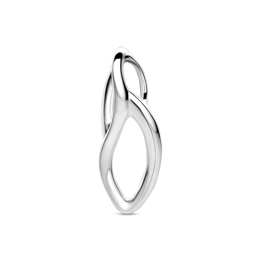 hanger 20 mm zilver gerhodineerd