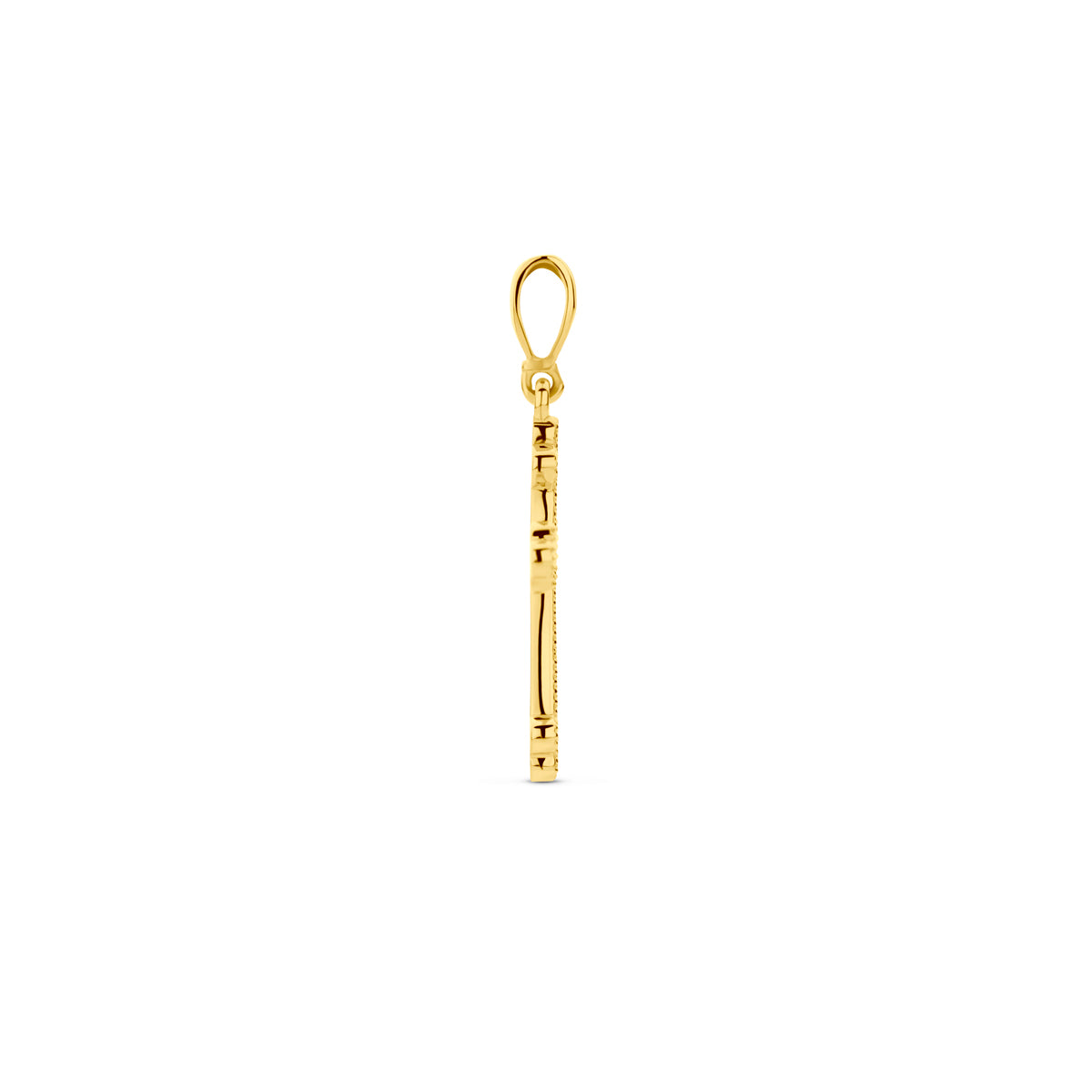 Anhänger Kreuz 14K Gelbgold