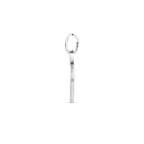 Graveerhanger ijsmat 20 mm zilver gerhodineerd