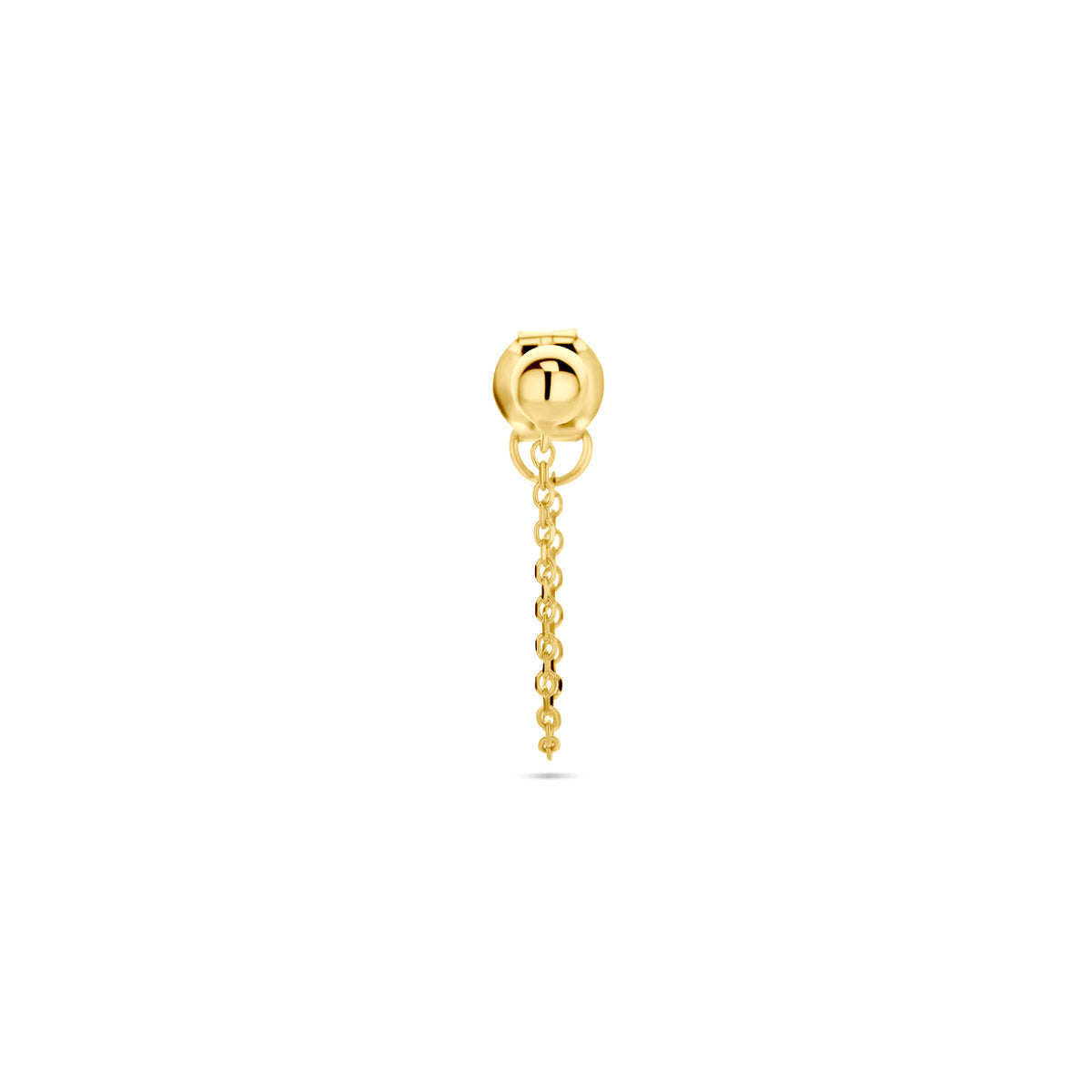 Ohrstecker Kugel pro Stück 14K Gelbgold