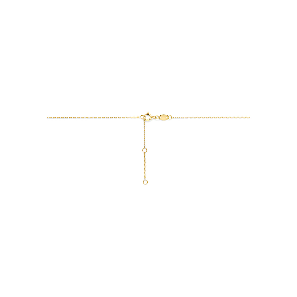 9k collier parels 41 - 43 - 45 cm 9K geel