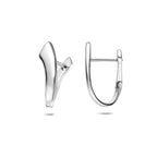 klapoorringen 19 mm zilver gerhodineerd
