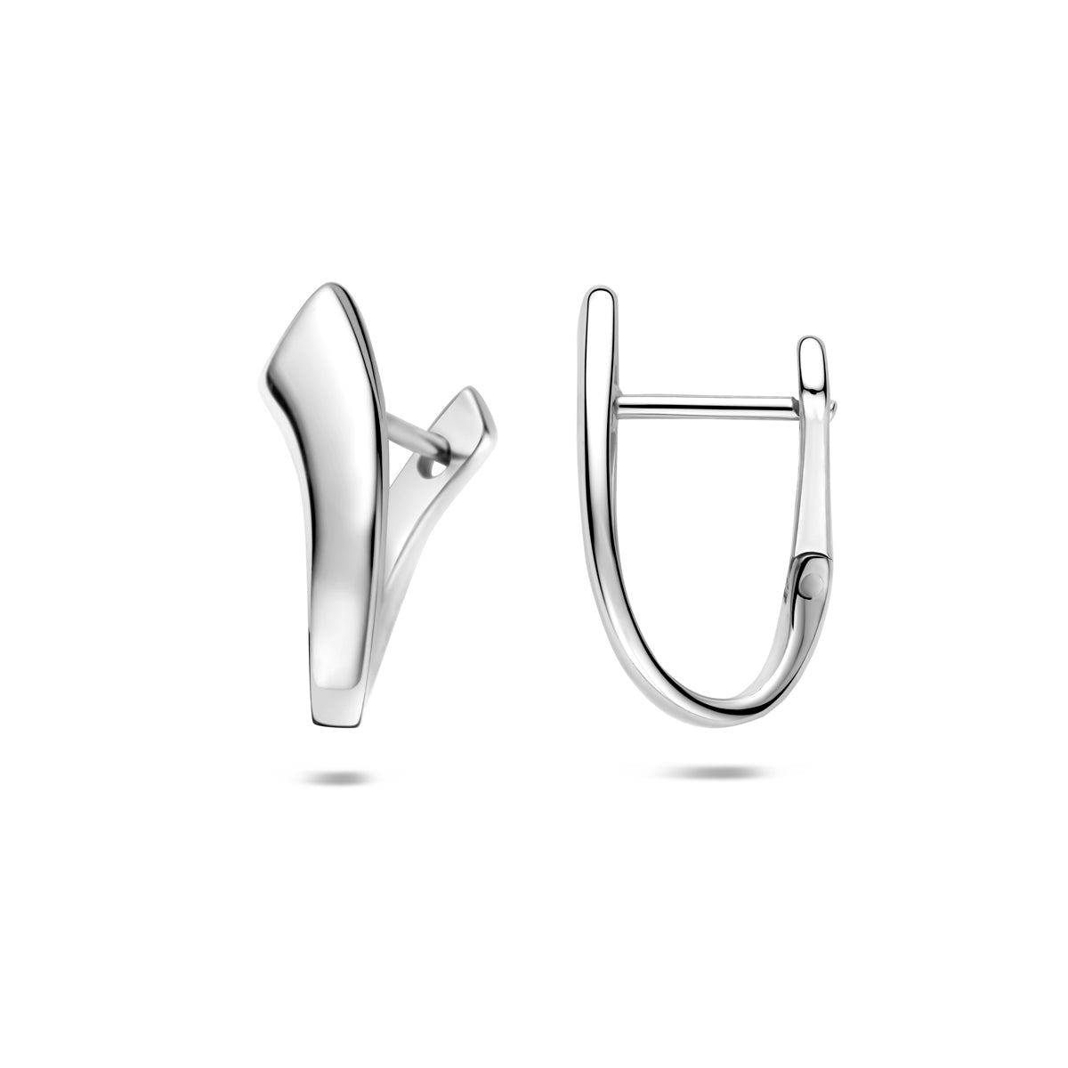 klapoorringen 19 mm zilver gerhodineerd