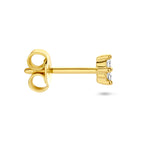 Ohrstecker Diamant 0,02 ct h p1 pro Stück 14K Gelbgold