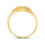 Gravurring 14K Gelbgold