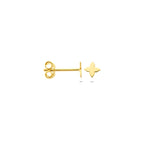 oorknoppen 4 mm 14K geelgoud