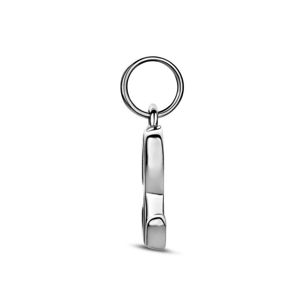 hanger letter zilver gerhodineerd